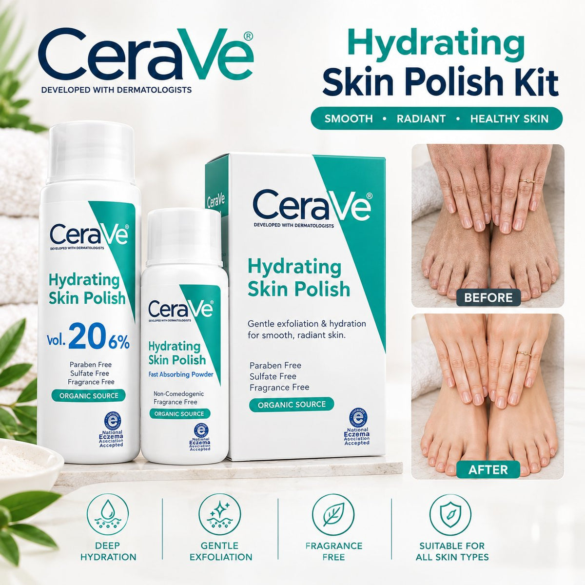 CeraVe Skin Polish — Deep Cleansing & Glow Boost