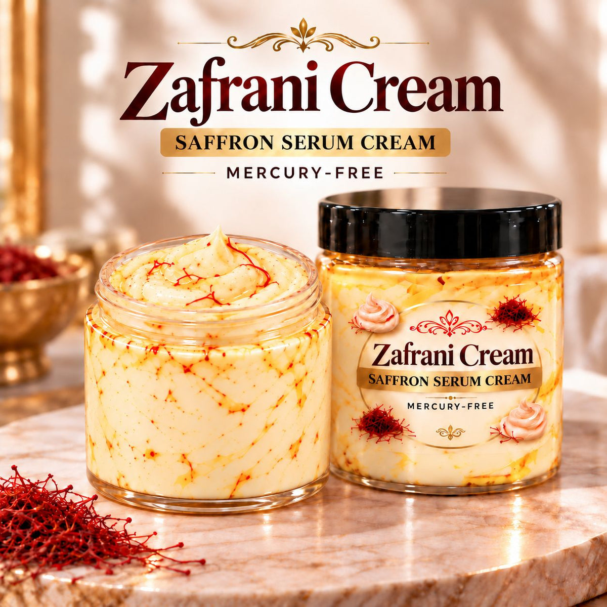 Zafrani — Saffron Serum Cream | Mercury-Free