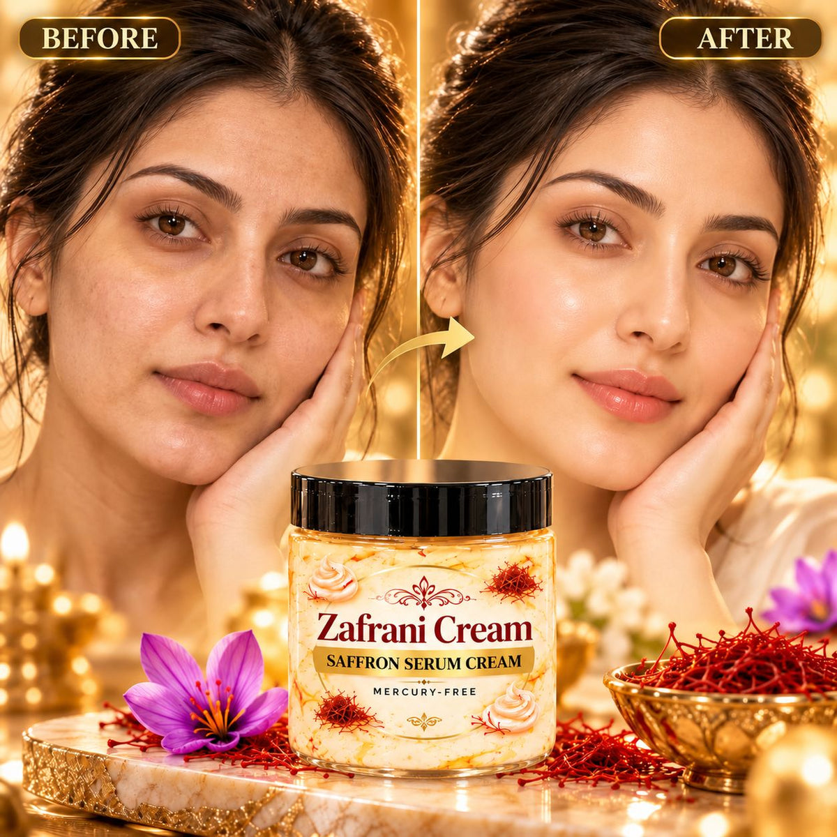 Zafrani — Saffron Serum Cream | Mercury-Free