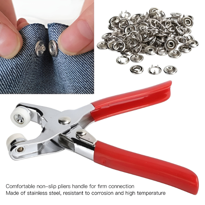 Metal Tich Button Tool Kit | Free 100 Buttons