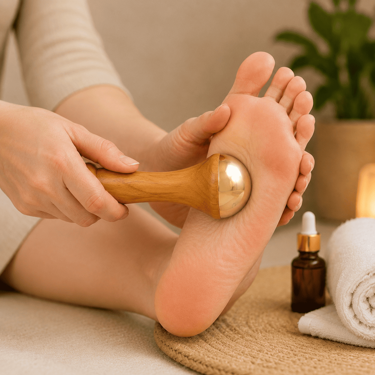 Kansa Wand Massager - Ayurvedic