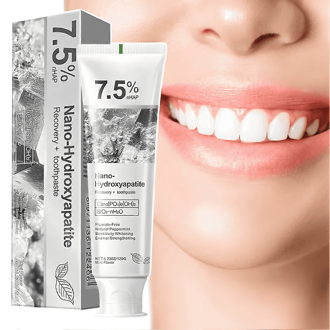 7.5% Hydroxyapatite Toothpaste + FREE Nano ToothBrush
