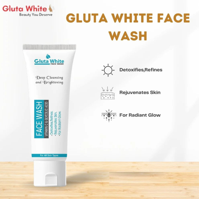 Gluta White Glowing Facewash