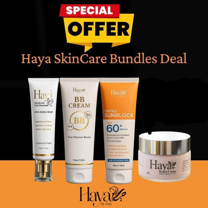 Haya by Rabi 4 in 1 Bundle
