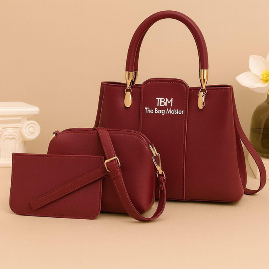 Bag Master 3PC-Maroon